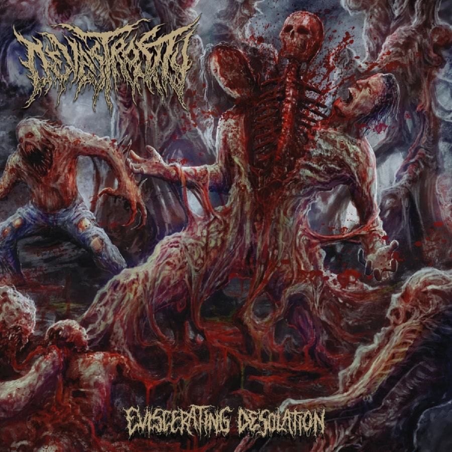 DEVASTROCITY - Eviscerating Desolation CD Front cover