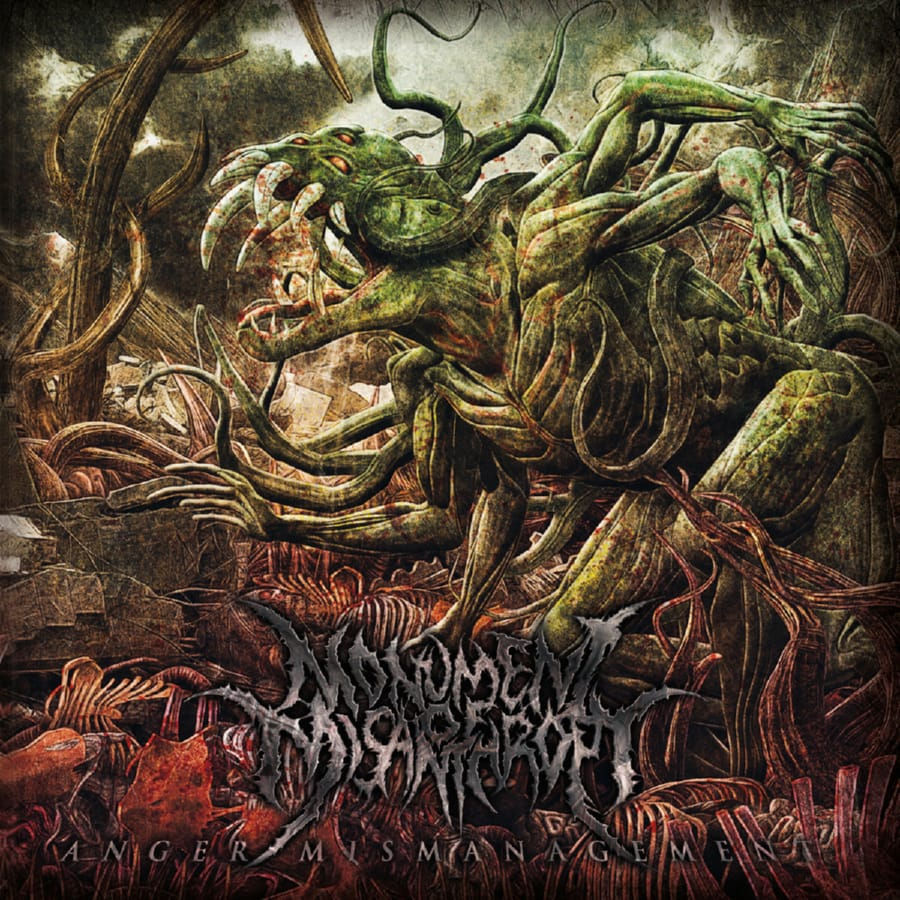 MONUMENT OF MISANTHROPY - Anger Mismanagement CD Front cover