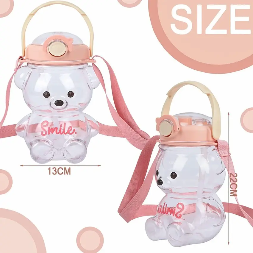 Thumbnail: CUTE TEDDY WATER BOTTLE -1LTR