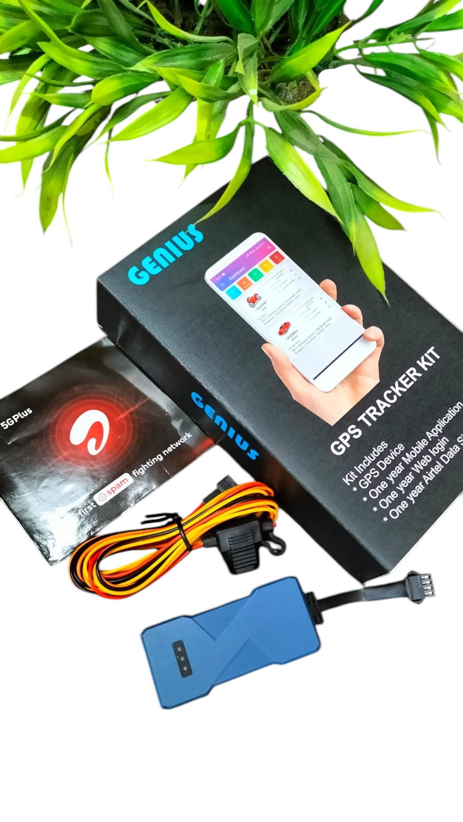 Thumbnail: GPS Tracker with One Year Airtel SIM recharge Mobile app and web login