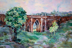 Great Bridge Tsaritsyno Moscow, Russia 4