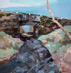 Spring on Blue Ridge Parkway, NC 48 x 48