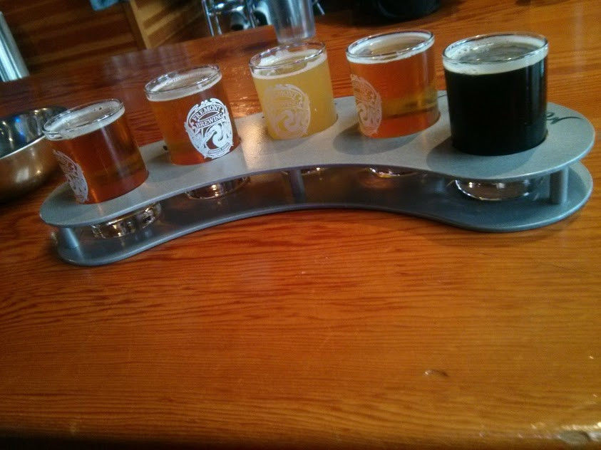 Fremont Brewery Taster Flight