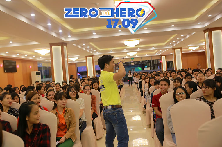 Zero to Hero,sợ tiếng Anh, Vinh, Giáo dục khai phóng