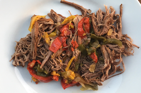 Slow Cooked Mexican Pulled Beef
