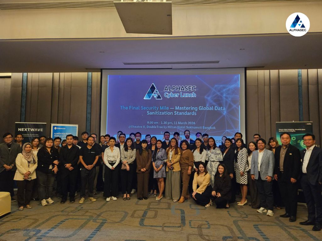 ALPHASEC จับมือ Blancco ยกระดับมาตรฐาน Data Sanitization ลบข้อมูลปิดช่องโหว่ PDPA และ NIST Standard ให้องค์กรยุคใหม่