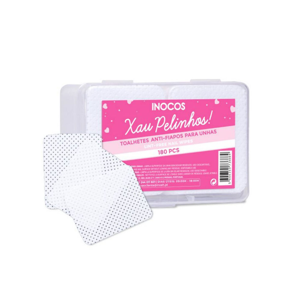 Pacote de algodão, caixa rosa, 'Kiss Pelinhos!'