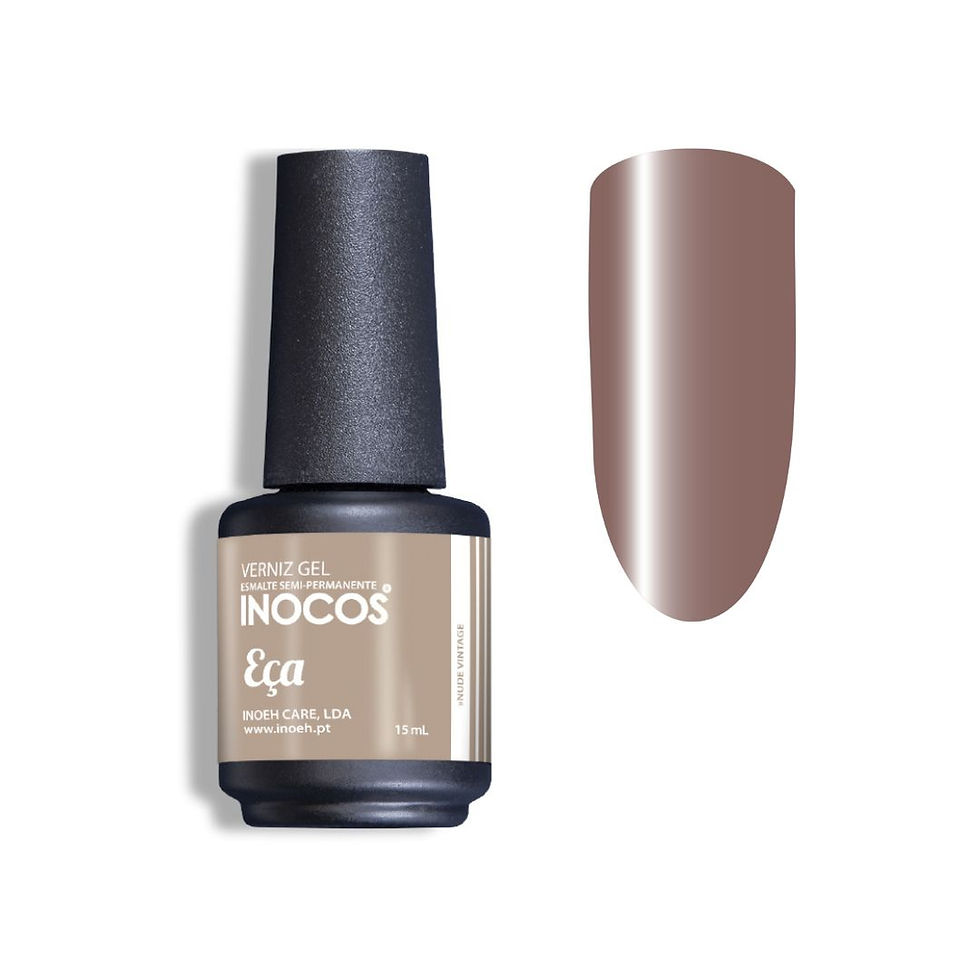 Verniz em gel marrom: Noco Naildesigns
