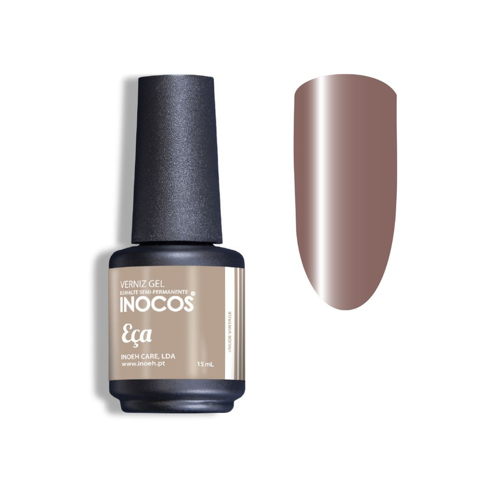 Verniz em gel marrom: Noco Naildesigns
