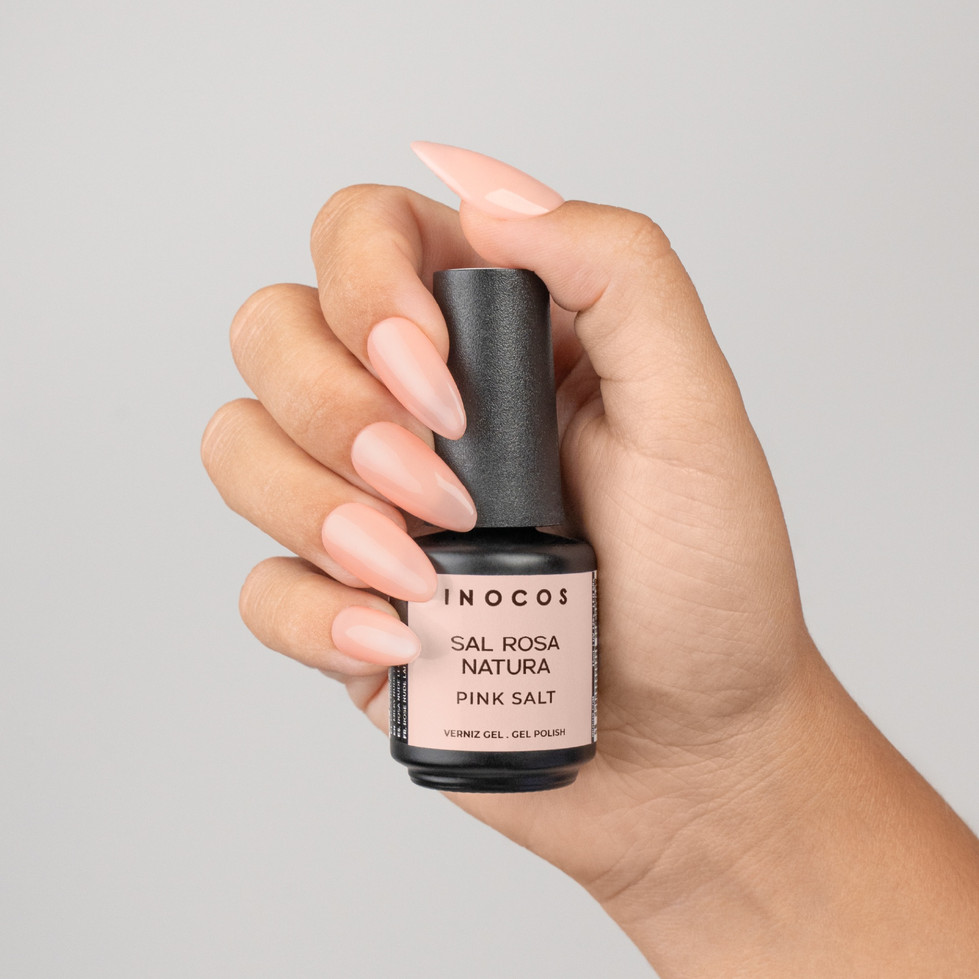 Verniz Gel Inocos Sal Rosa Natura