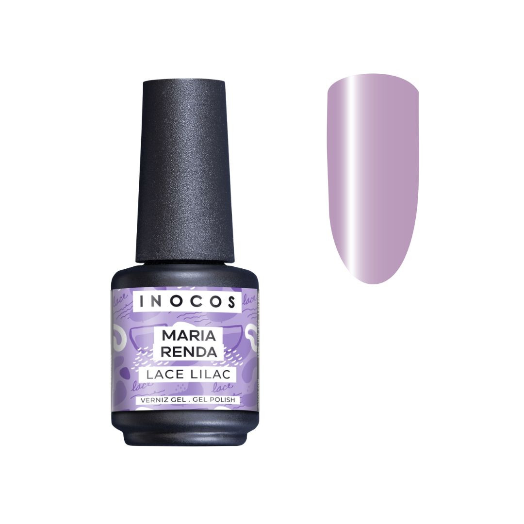 Esmalte em gel INOCOS Maria Renda Lace Lilac