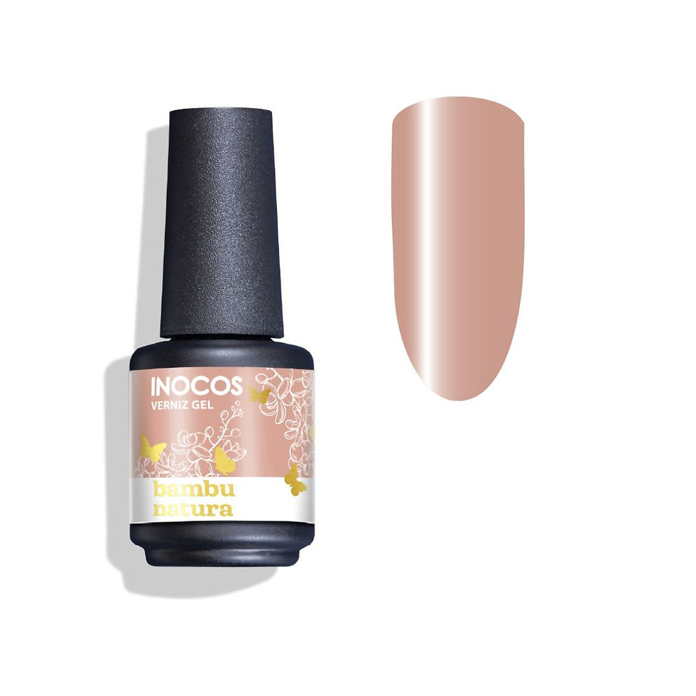 Verniz em gel, cor bege claro, Ideal Produtos