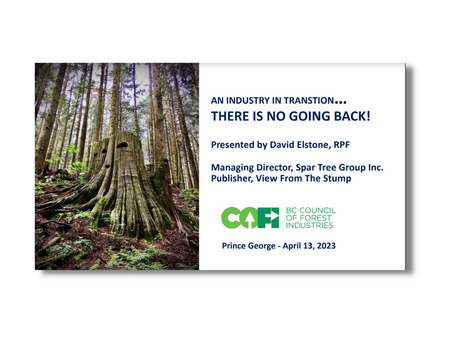 An Industry in Transition......THERE IS NO GOING BACK!