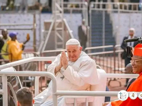 RDC: Fin de la visite de sa sainteté le Pape François à Kinshasa