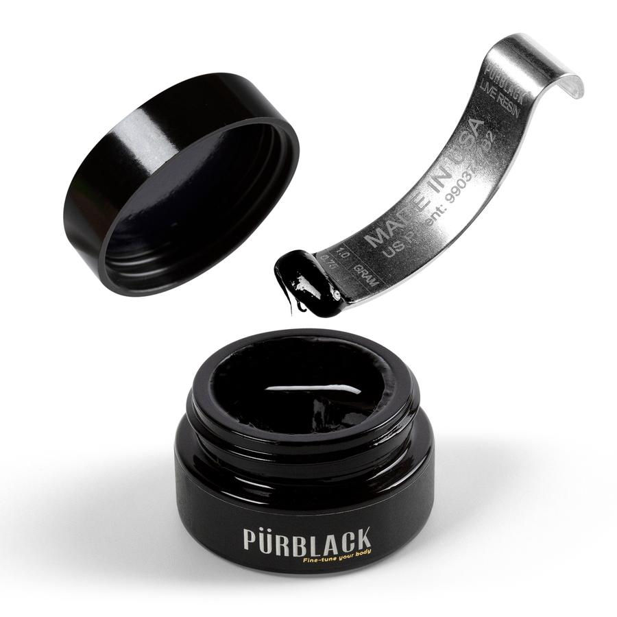 Cymbiotika Shilajit container open