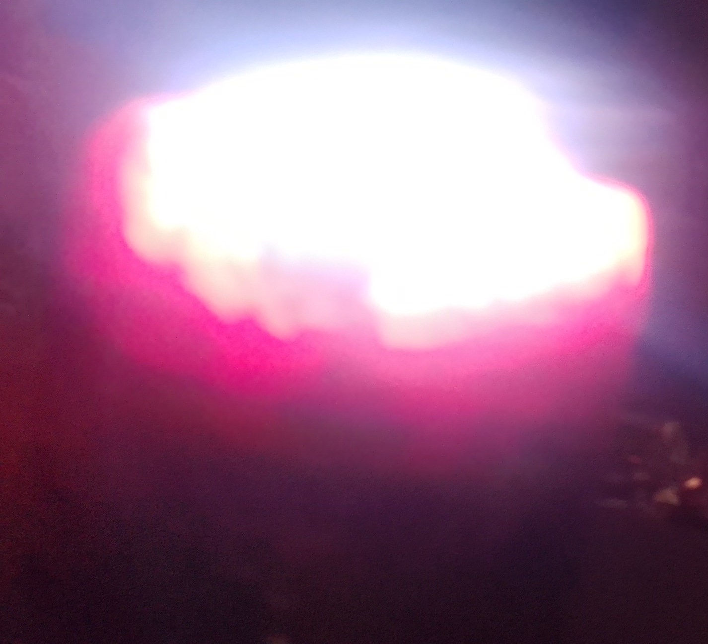 291ct red/orange Sapphire rough crystal