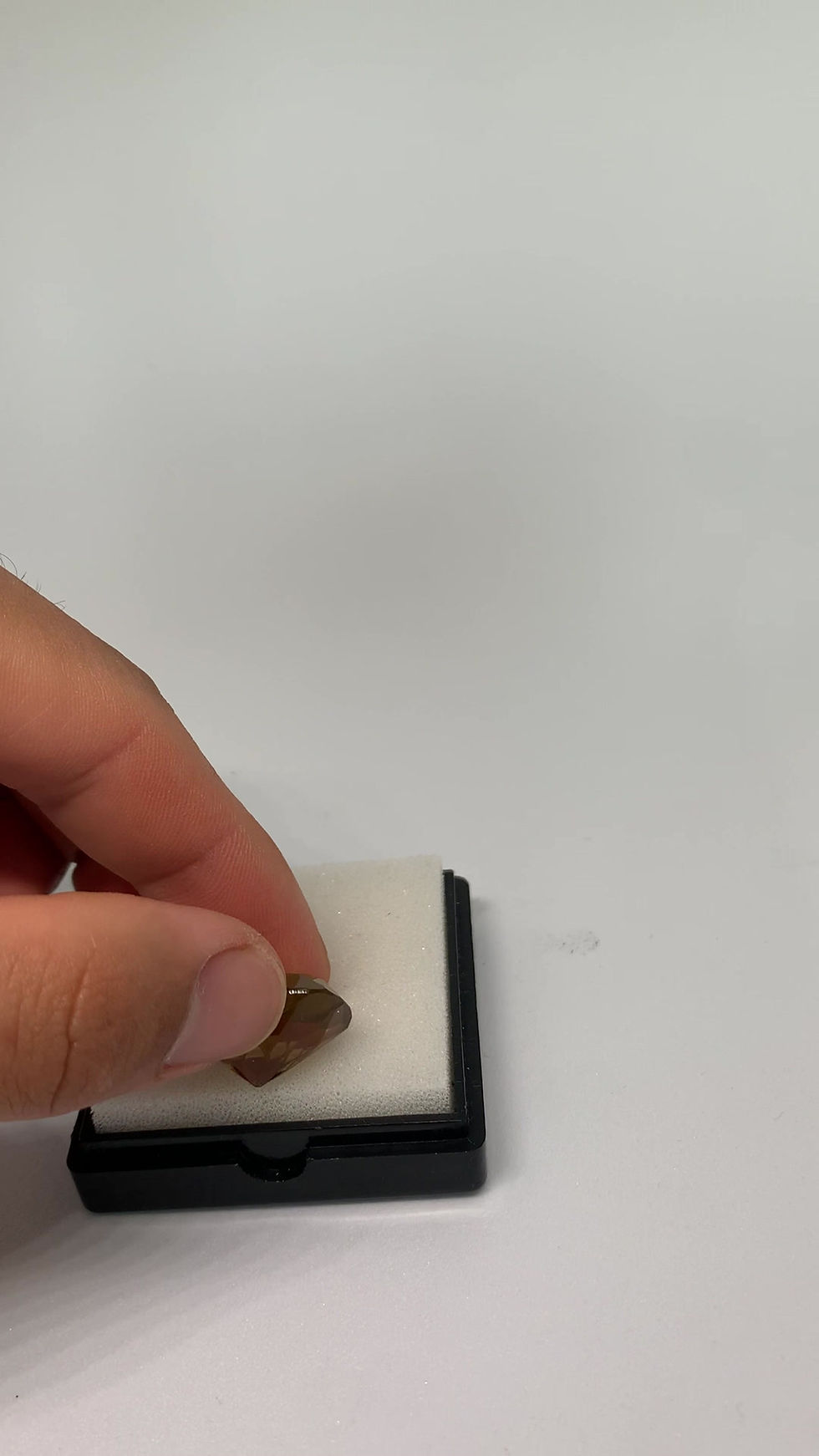 Thumbnail: 23ct Cushion cut Golden Yellow Citrine