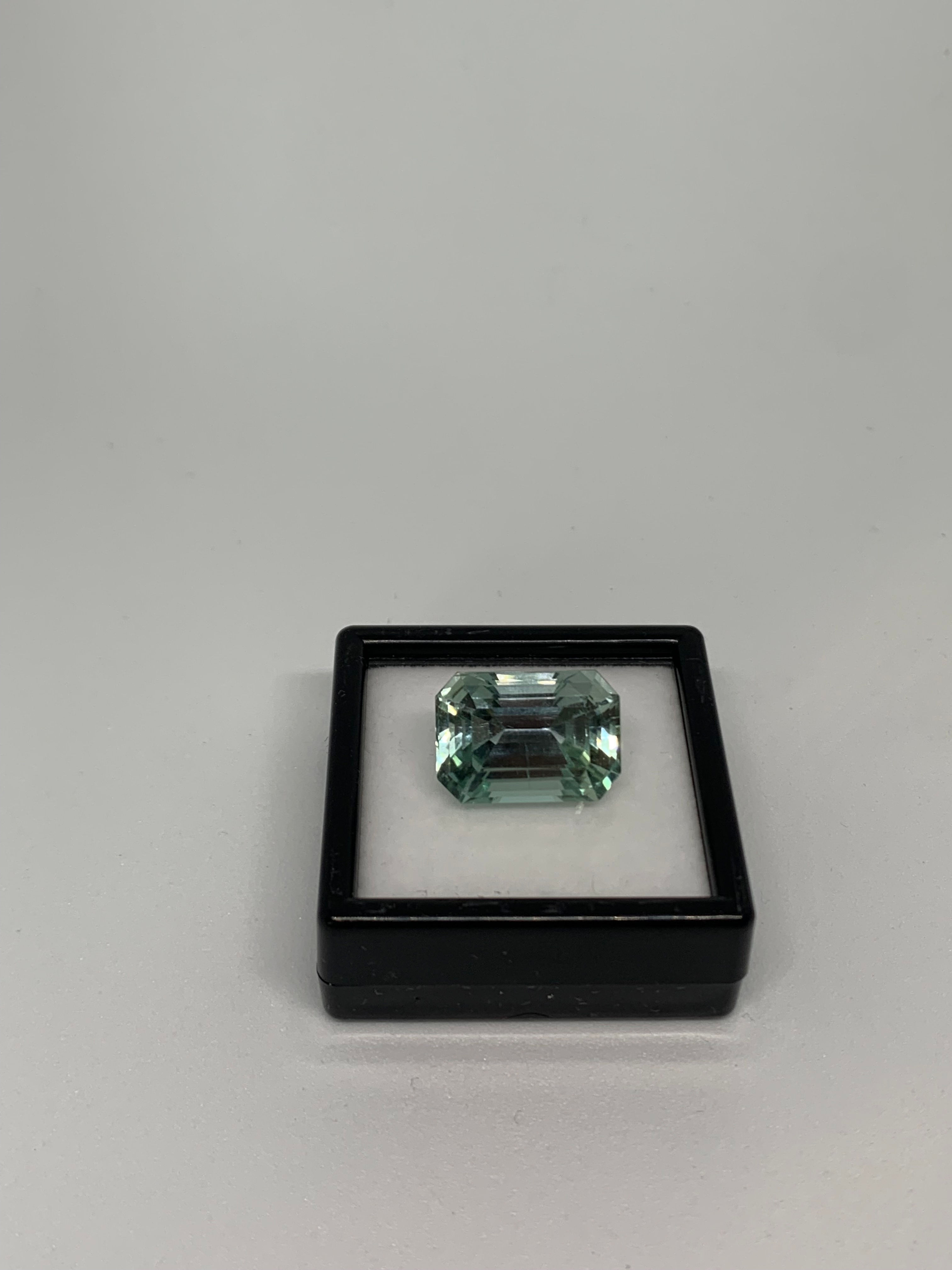 21.55ct Light green blue kunzite from Afghanistan