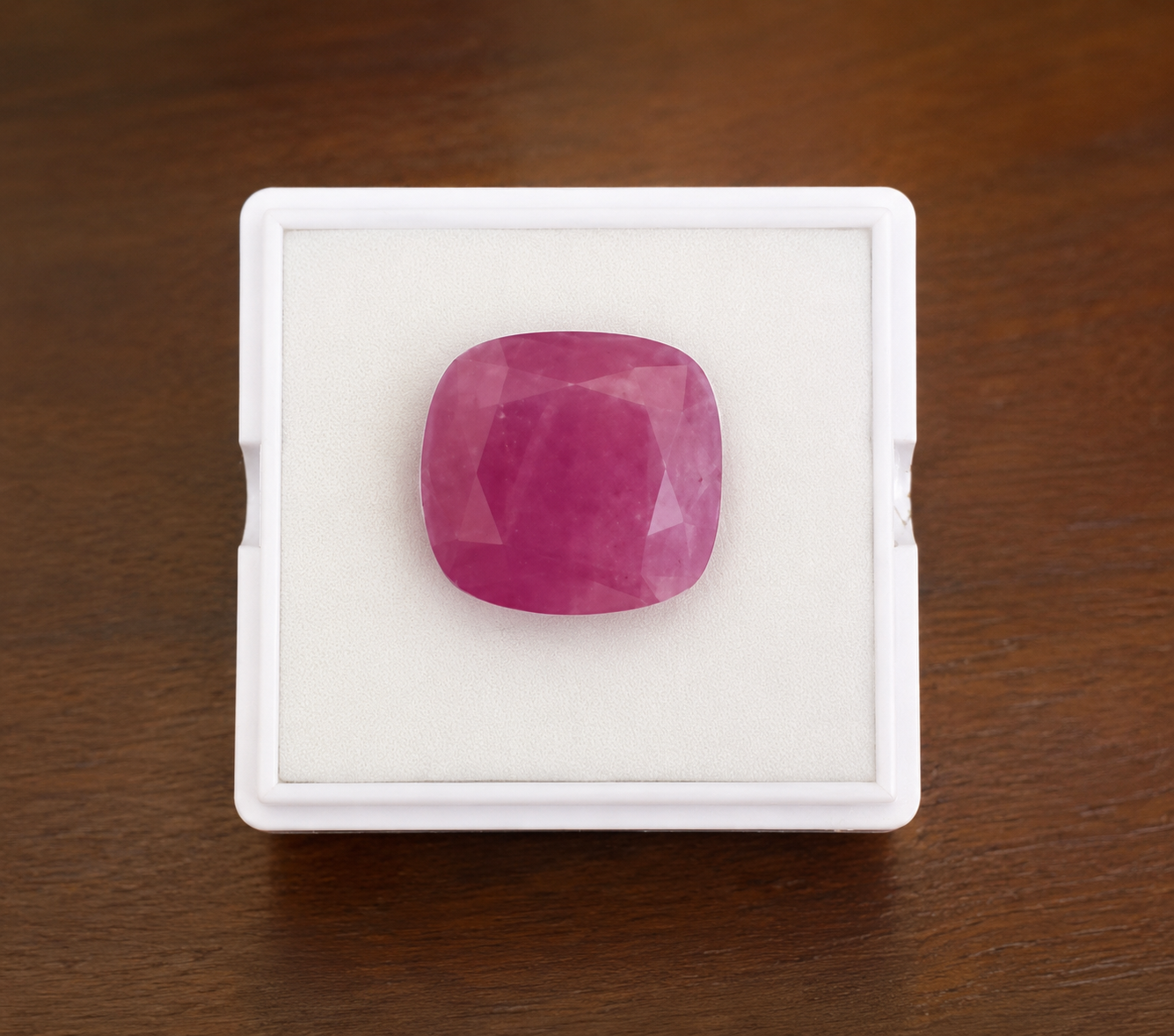 Largest Faceted !! BURMESE RUBY!! in the World-67ct Not filled-Not Heated