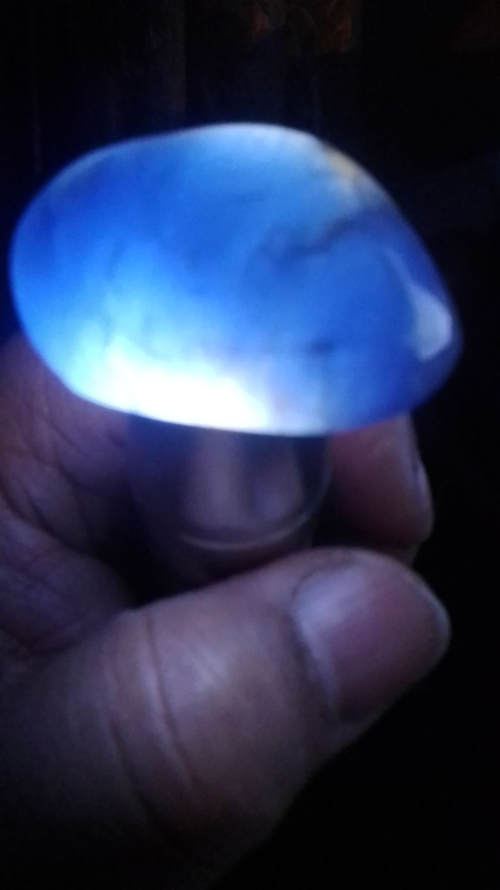 Thumbnail: Certified-No Heat-Blue Color 140.65 Ct Natural Blue Sapphire Cabochon