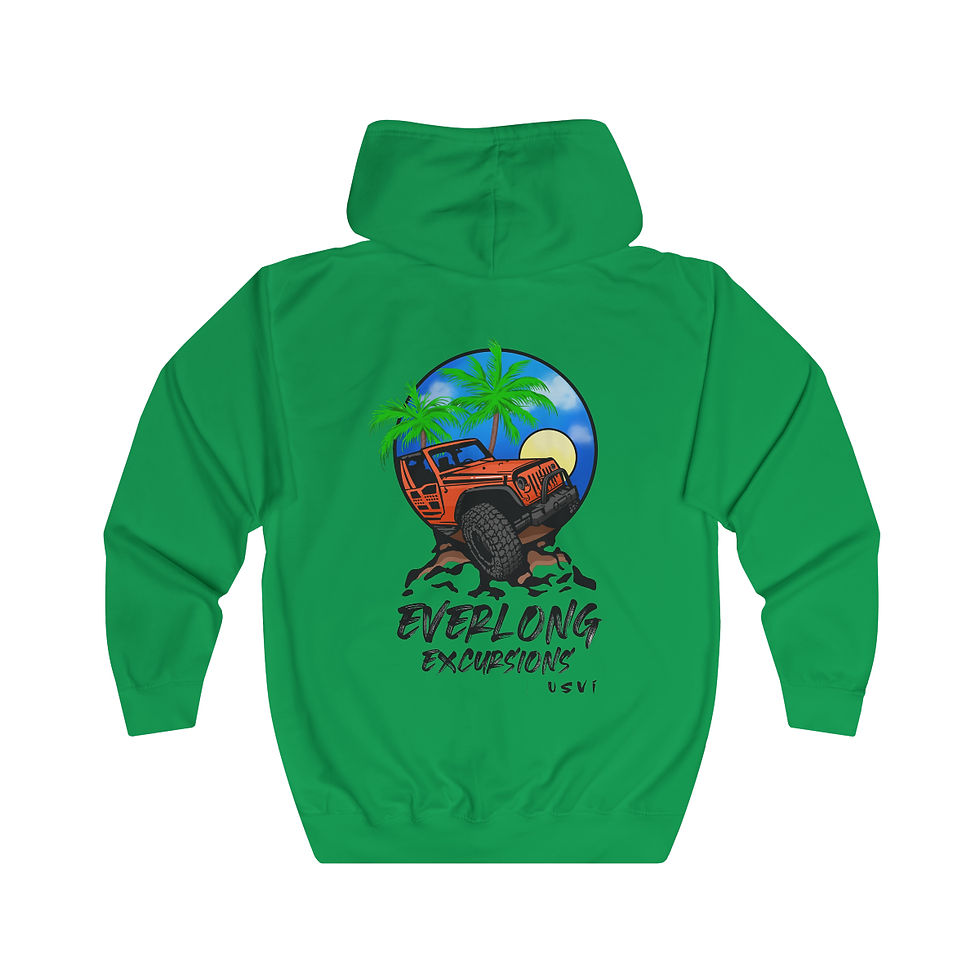 Thumbnail: Unisex Full Zip Hoodie