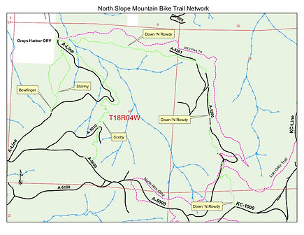 Capitol Forest Trail Map Trail Map | Washington | Friends Of Capitol Forest