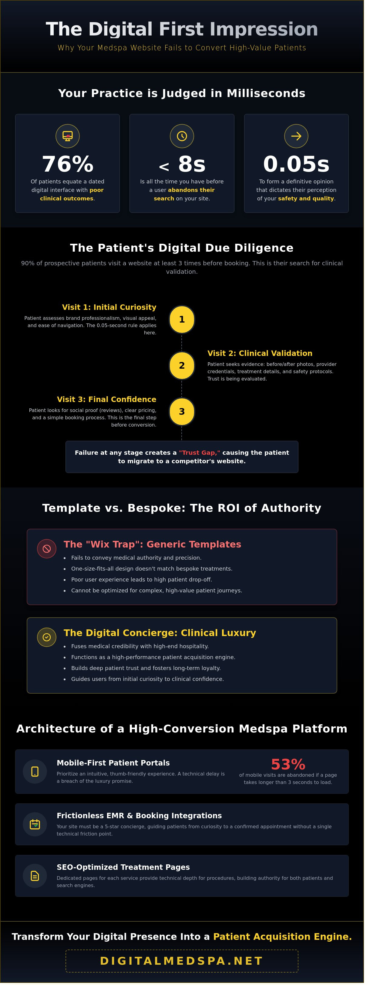 Medspa website design