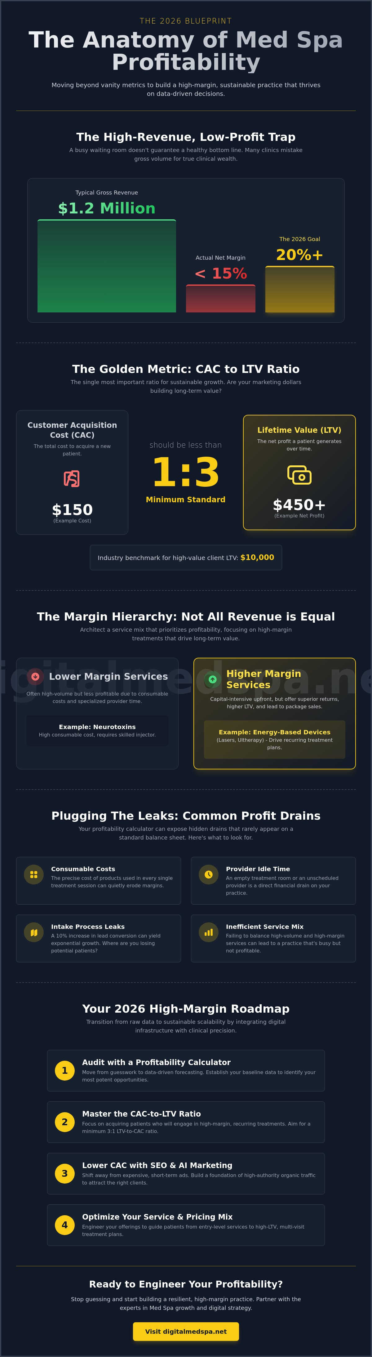 Med spa profitability calculator