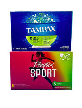tampax and playtex tampons 