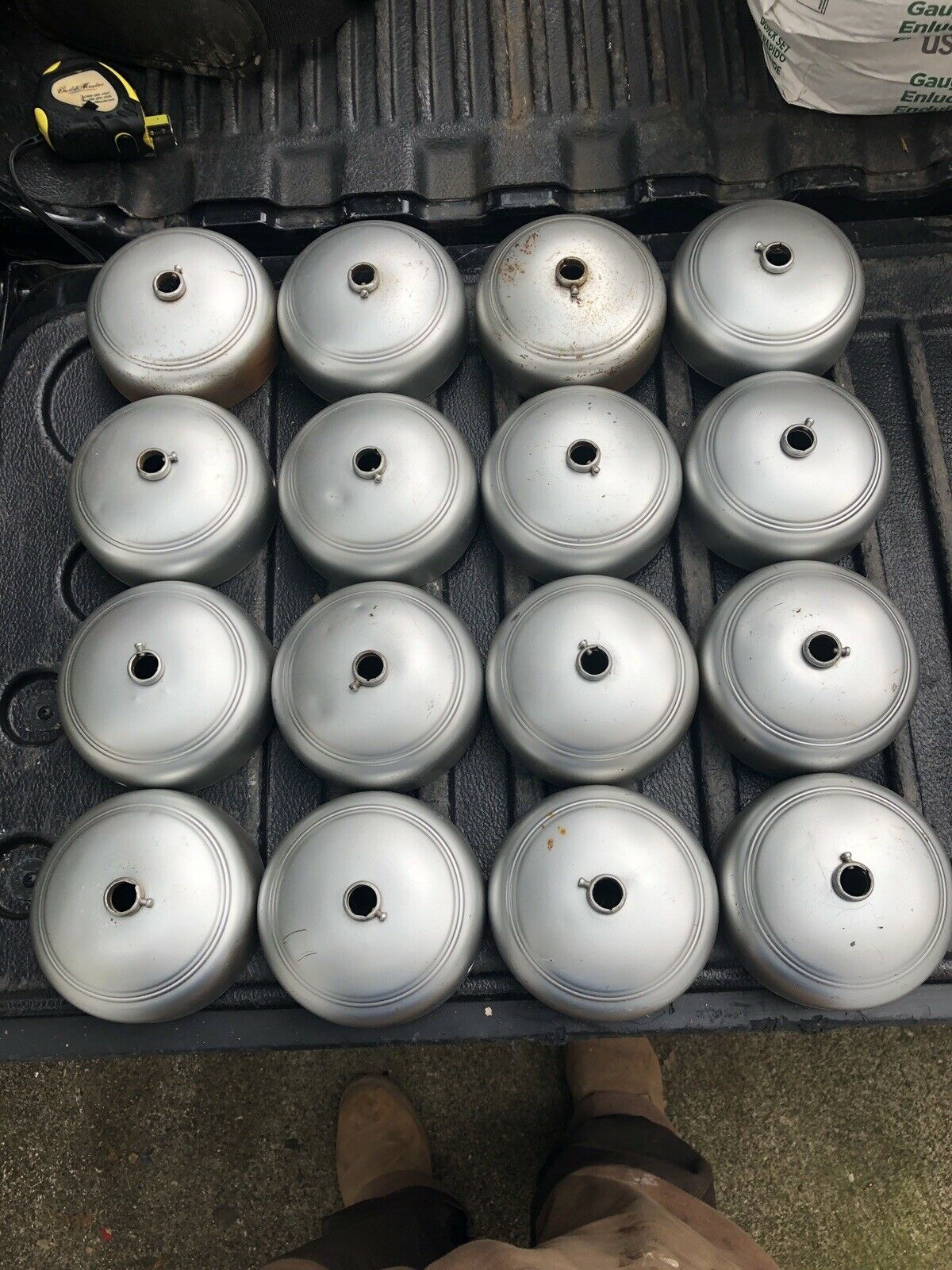 VTG Original Art Deco Streamline Ceiling Light Fixture Canopy 20s-50s Antique !!