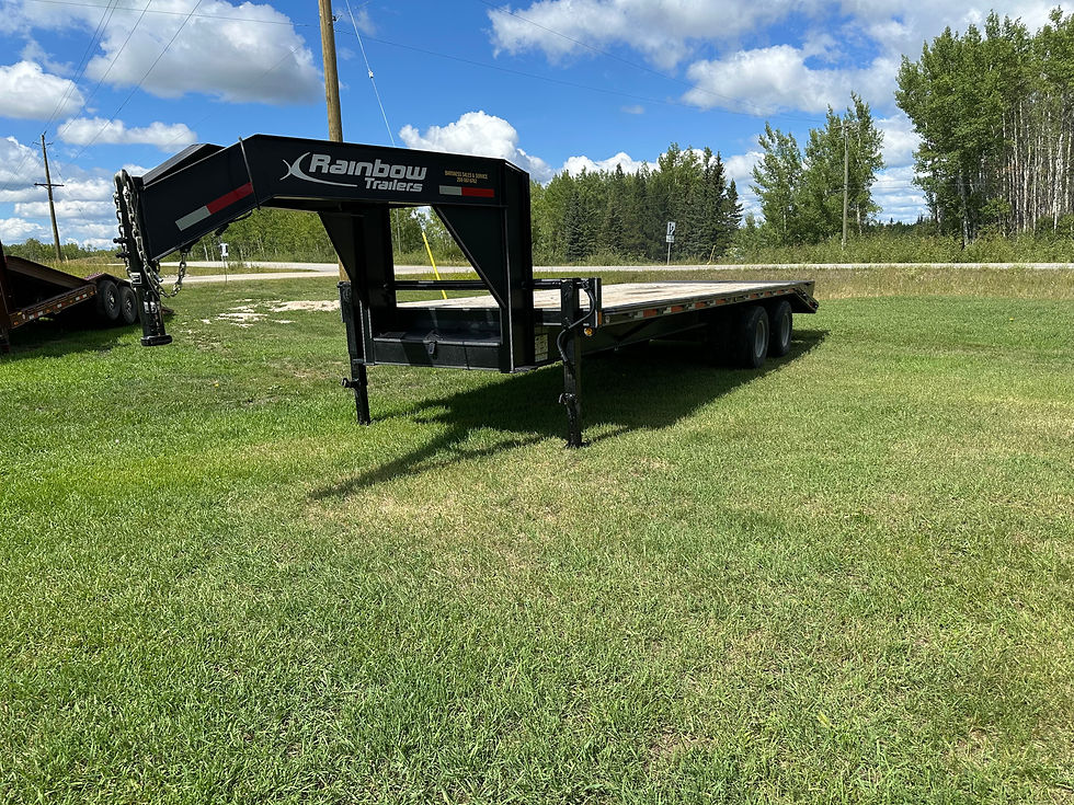 Thumbnail: 25' Deckover Gooseneck with Beavertail