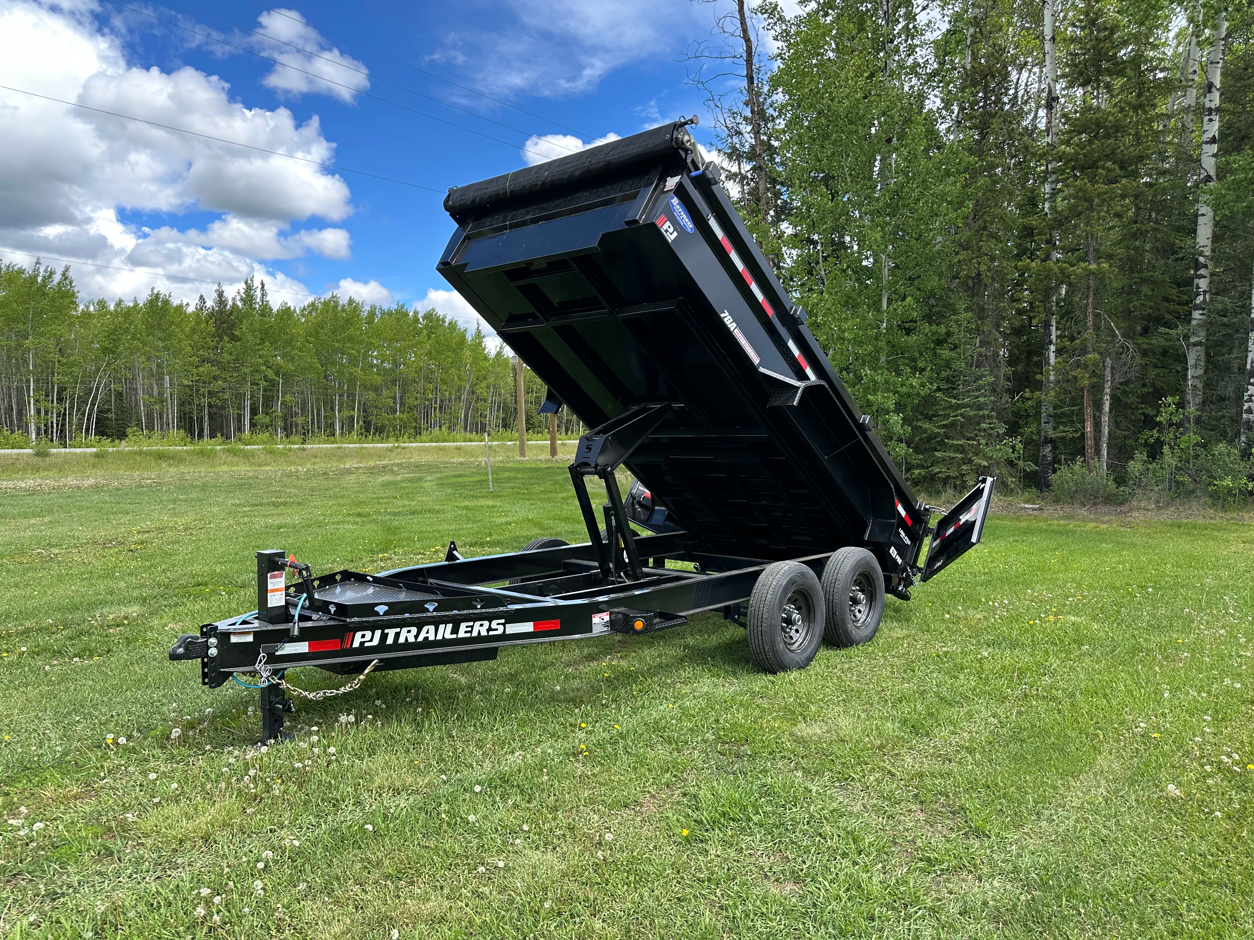 7' x 14' Dump Trailer (14,000 LB)