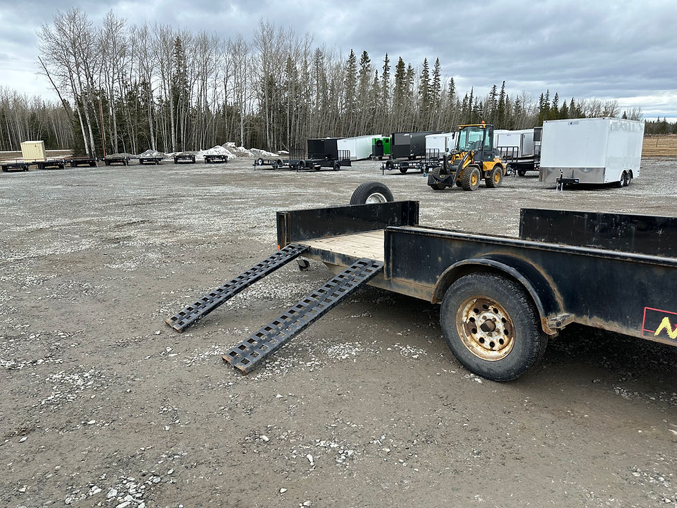 Thumbnail: 6' X 12' utility trailer