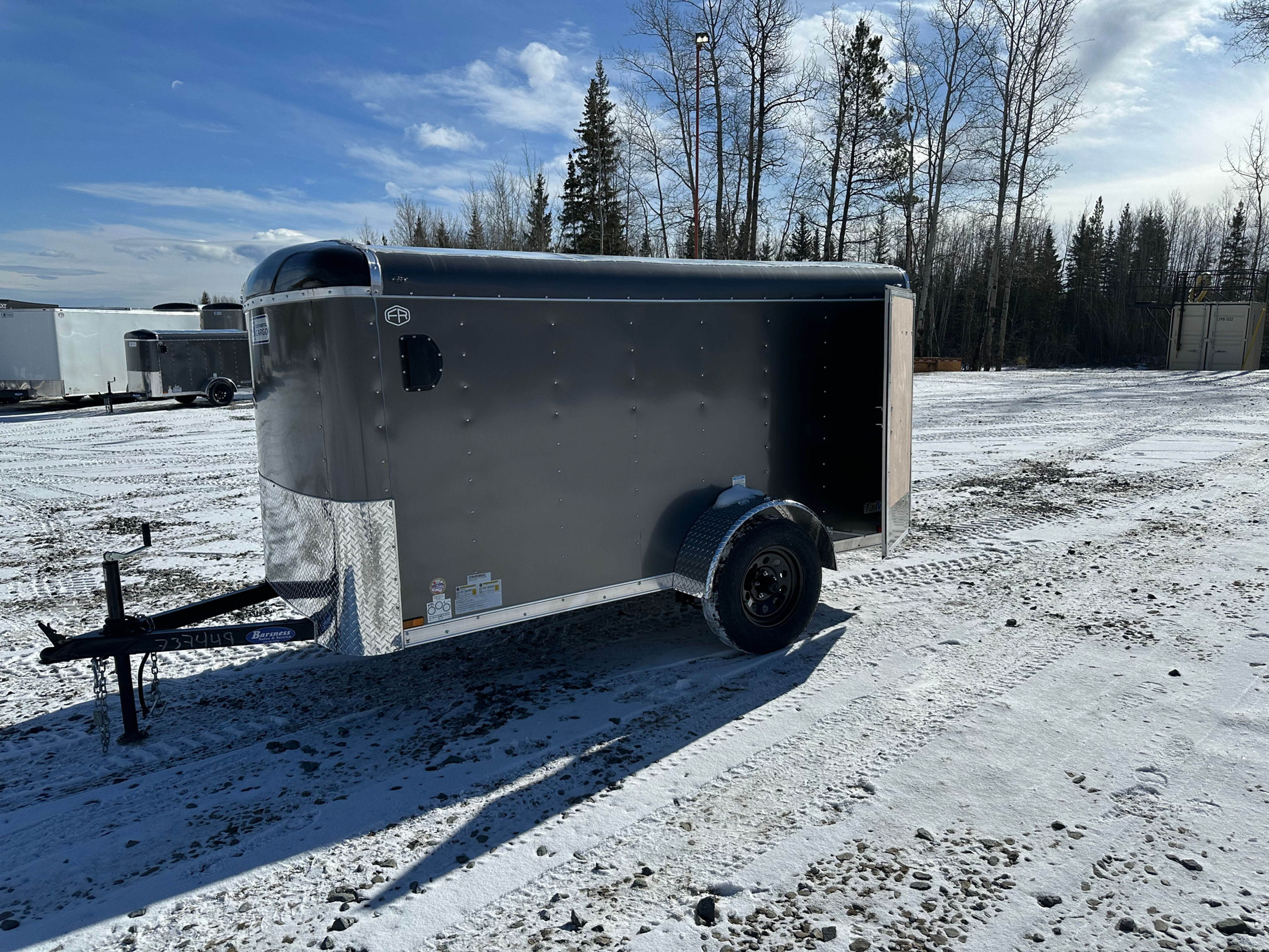 5' x 10' Cargo Trailer With Barn Doors