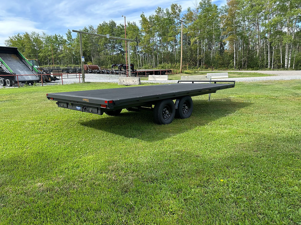 Thumbnail: (9,900LB ) 18' Deckover Trailer