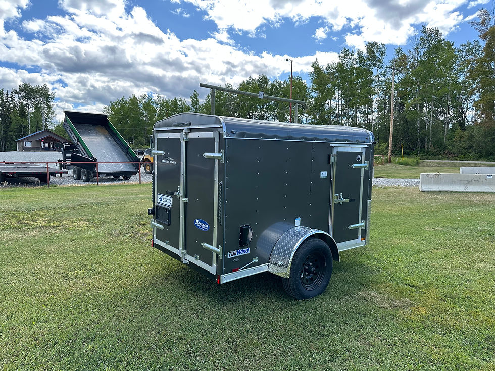Thumbnail: 5' X 8' Cargo Trailer With Barn Doors
