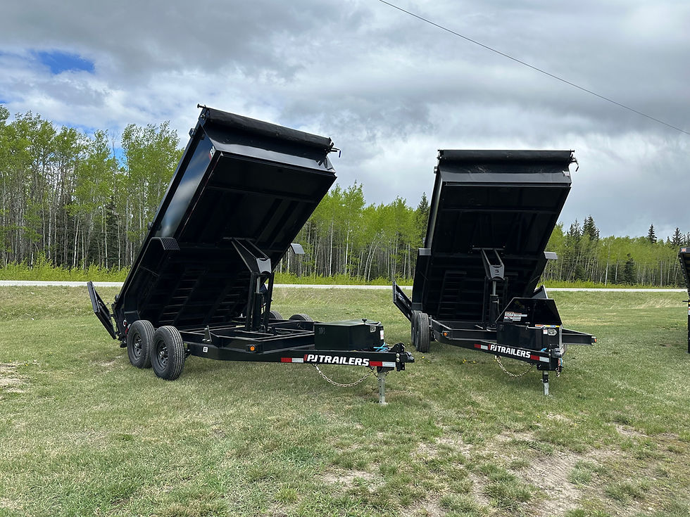 Thumbnail: 7' x 14' Dump Trailer (14,000 LB)