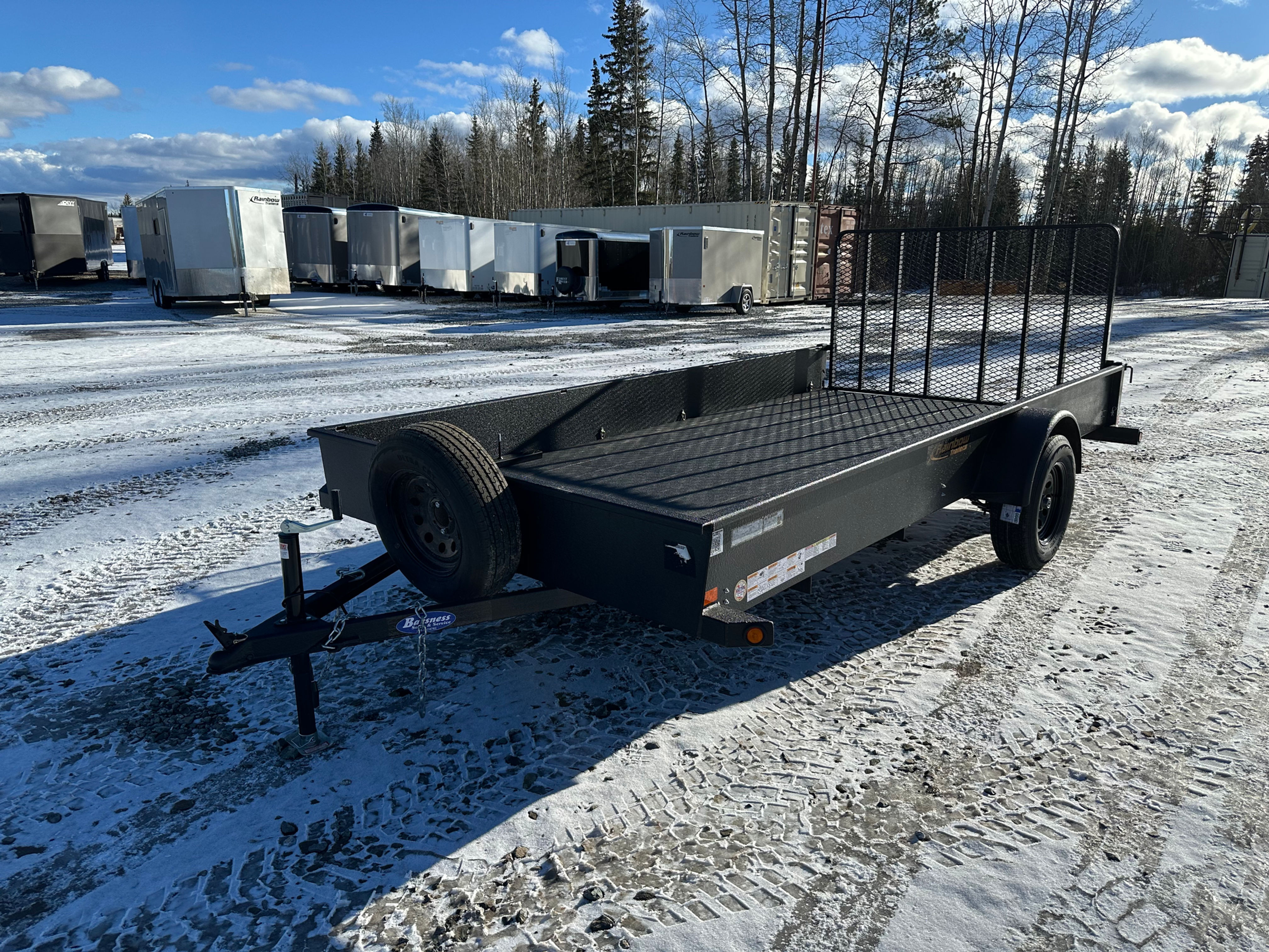 7 x 14 Utility solid sides