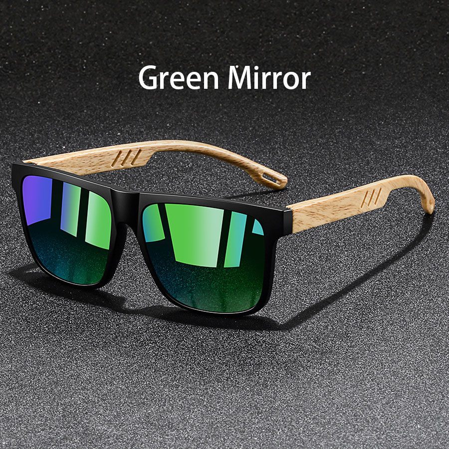 Thumbnail: Fashion Vintage Square Square Frame Sunglasses Men Women Fishing Driving Man 