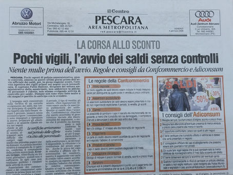 Pochi vigili, l'avvio dei saldi senza controllo