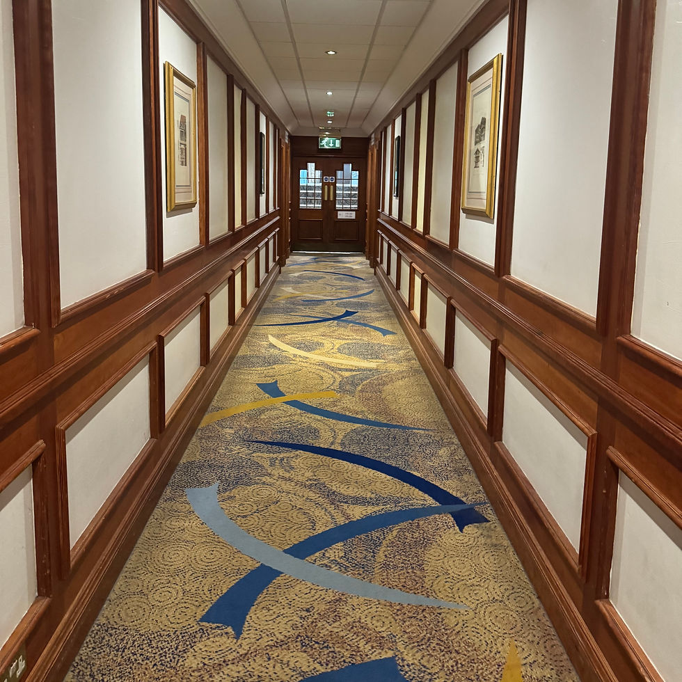 Nothing says luxury like a corridor that doesn’t hum.