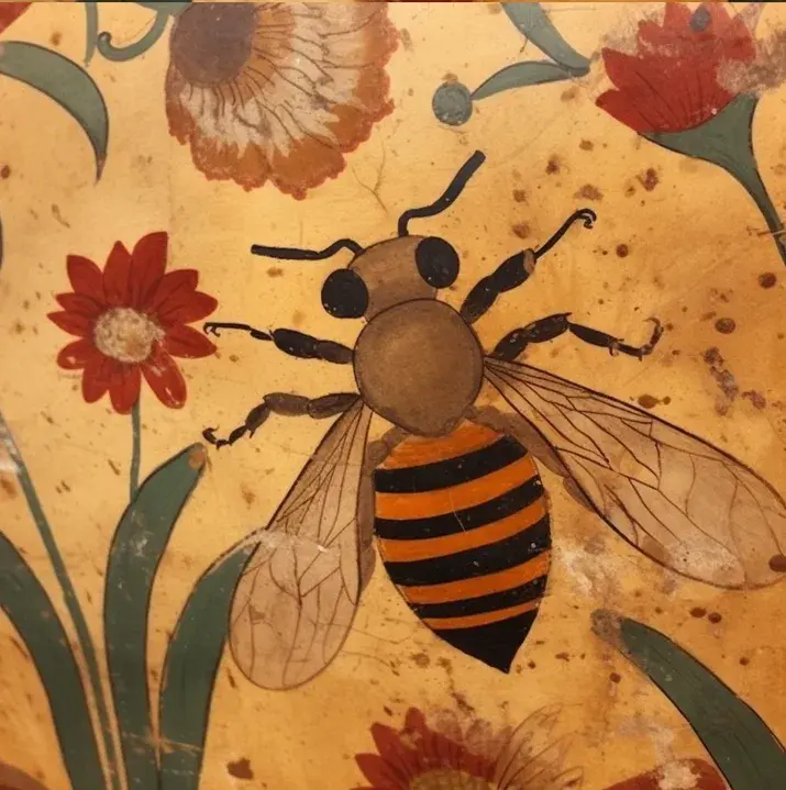Bees were believed to whisper their secrets to those who listened