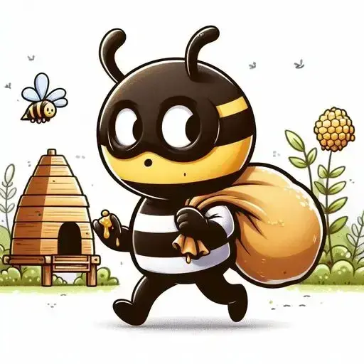 Bees can go into other hives to take their resources
