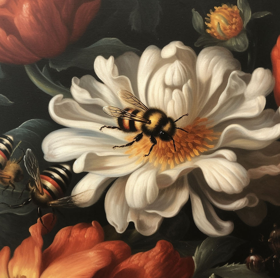Interesting Bee artwork