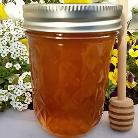 Raw Local Honey Half Pint Jar