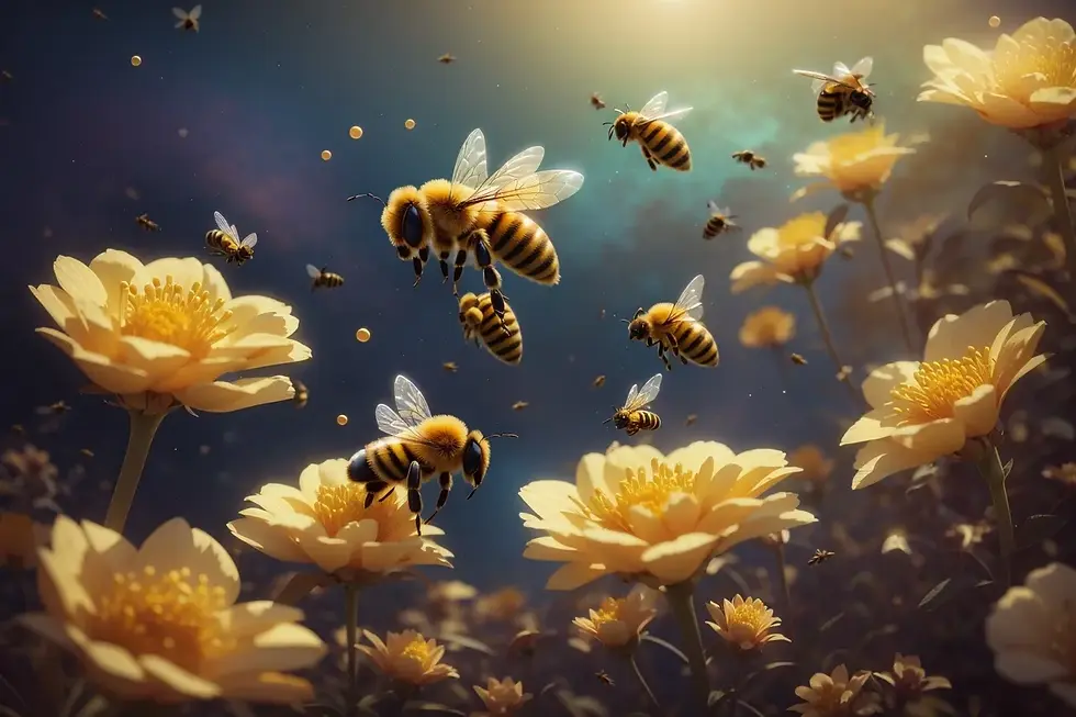 Bees in a dreamland