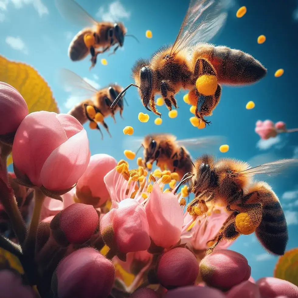 The beekeepers need to take care of treating their bees against mites and other dangers