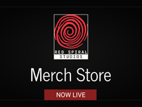 The Red Spiral Studios Merch Store is Now Live!