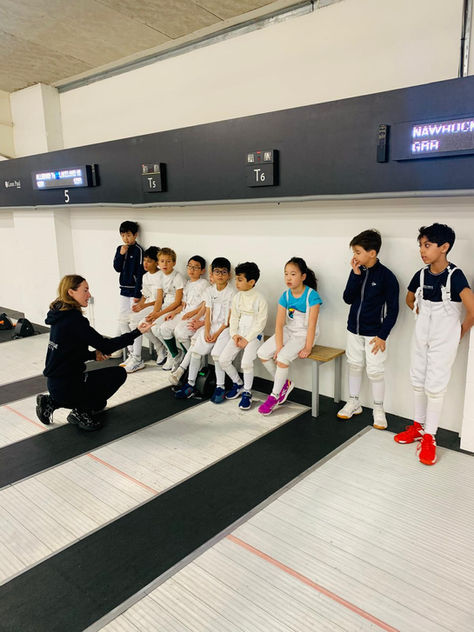 Team meeting before the final tournament of this year. We are so proud of them, some competing for the first time.  