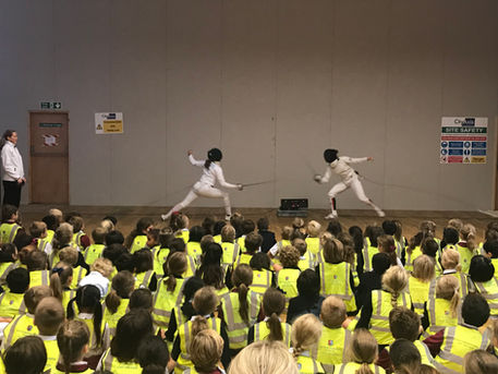 Demo session at Knightsbridge School